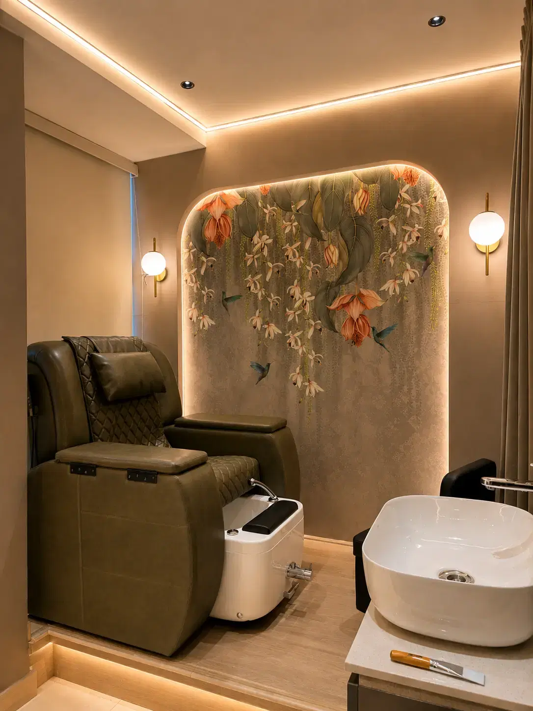 Kameleon Salon Chandra Layout interior