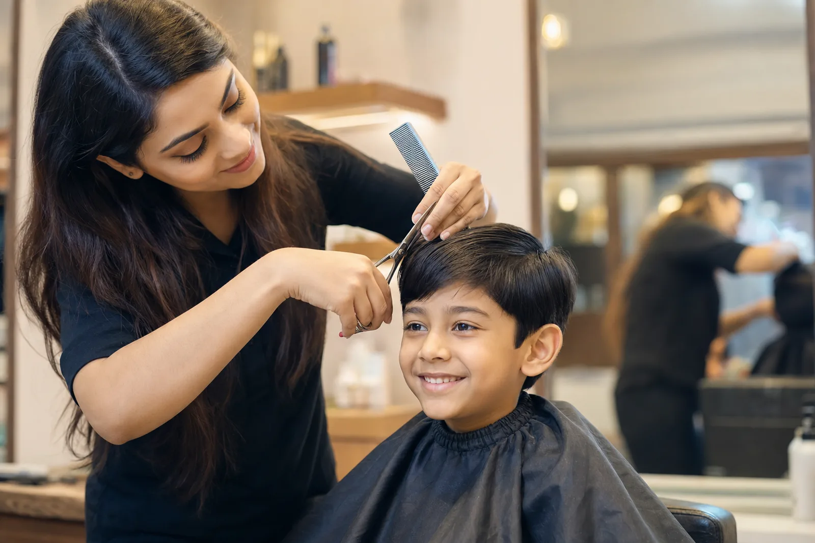 Kids Haircut at Kameleon Salon